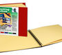 URSUS Скрап-альбом на проволоке с кремовой бумагой 25 листов рубиново-красный, 23x31,5 см