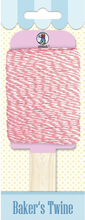 URSUS Нитки 2-цветные для скрапбукинга розовые
