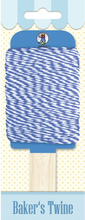 URSUS Нитки 2-цветные для скрапбукинга синие