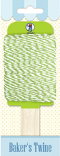 URSUS Нитки 2-цветные для скрапбукинга светло-зеленые