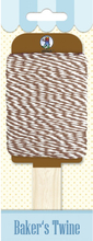 URSUS Нитки 2-цветные для скрапбукинга темно-коричневые