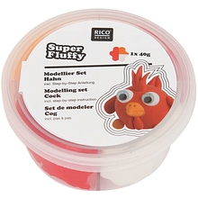 RICO Design набор пасты для лепки Super Fluffy Петушок 40 г