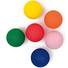 RICO Design шарики из фоамирана разноцветные 25 мм, 6 шт.
