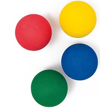 RICO Design шарики из фоамирана разноцветные 35 мм, 4 шт.