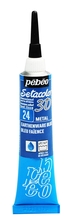 Pebeo Setacolor Краска акриловая 3D объемная для ткани металлик 20 мл цв. EARTHWA BLUE