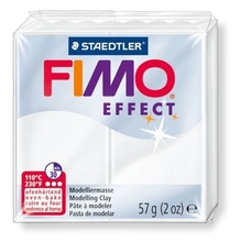 Глина для лепки FIMO effect, 57 г, цвет: прозрачный