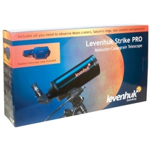 Телескоп LEVENHUK Strike 1000 PRO, катадиоптрик, 3 окуляра, ручное управление, полупрофессиональный, 37365