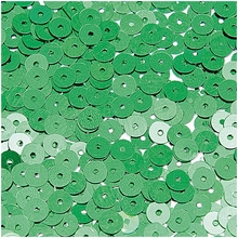 RICO Design пайетки-чешуя зеленые 7 мм 6 г