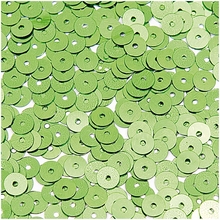RICO Design пайетки-чешуя травяной зеленый 7 мм 6 г