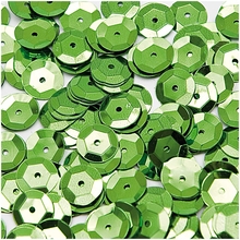 RICO Design пайетки-чешуя травяной зеленый 10 мм 6 г