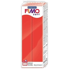 Глина для лепки FIMO soft, 350 г, цвет: индийский красный