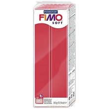 Глина для лепки FIMO soft, 350 г, цвет: вишнёво-красный