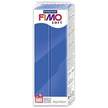 Глина для лепки FIMO soft, 350 г, цвет: блестящий синий