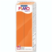 Глина для лепки FIMO soft, 350 г, цвет: мандарин