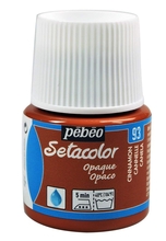 Pebeo Краска Setacolor для темных и светлых тканей 45 мл цв. CINNAMON