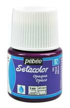 Pebeo Краска Setacolor для темных и светлых тканей 45 мл цв. FIG