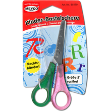 MEYCO ножницы детские 12,7 см с прозрачными ручками, цвета в асс.