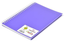 Canson Блокнот для зарисовок Canson Notes 120г/м.кв 14.8*21см 50л Canson Пластиковая обложка на спирали фиолетовый