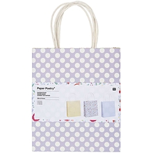 RICO Design пакеты бумажные романтические цветы 18x21 см, 3 шт.