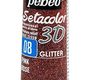 Pebeo Setacolor Краска акриловая 3D объемная для ткани с глиттерами 20 мл цв. PINK