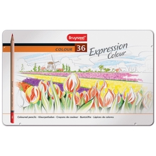 Набор цветных карандашей Bruynzeel Expression Colour 36цв в металл. кор.