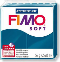 Глина для лепки FIMO soft, 57 г, цвет: синий калипсо