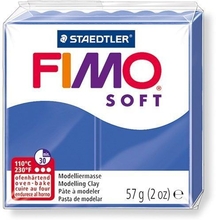 Глина для лепки FIMO soft, 57 г, цвет: блестящий синий