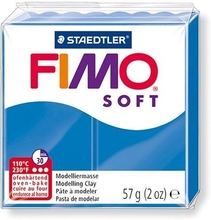 Глина для лепки FIMO soft, 57 г, цвет: синий