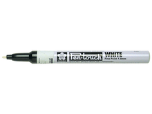 Sakura Маркер Pen-Touch Белый средний стержень 1.0мм