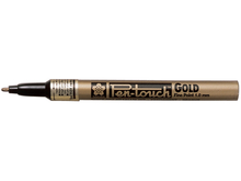 Sakura Маркер Pen-Touch Золотой средний стержень 1.0мм