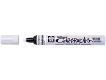 Sakura Маркер Pen-Touch Calligrapher Белый толстый стержень 5.0мм