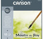 Canson Альбом для акварели Moulin du Roy 300г/м.кв 24*32см 12л Фин склейка по короткой стороне