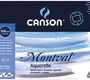 Canson Блок для акварели Montval 300г/м.кв 19*24см 12л склейка по 4 сторонам