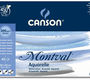 Canson Альбом для акварели Montval 200г/м.кв 24*32см 40л Фин склейка по длинной стороне