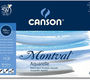 Canson Альбом для акварели Montval 300г/м.кв 24*32см 12л Фин склейка склейка по короткой стороне