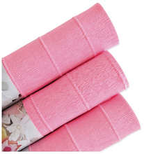 RICO Design Бумага крепированная розовая для флористики, 25 x 250 см
