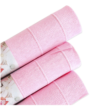 RICO Design Бумага крепированная светло-розовая для флористики, 25 x 250 см