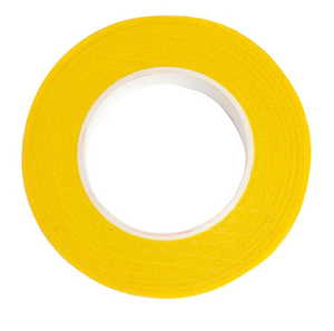 RICO Design лента крепированная желтая для флористики, 12мм x 27,5м