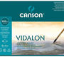 Canson Альбом для акварели Vidalon 300г/м.кв 32*41см 12л Снежное зерно склейка по короткой стороне
