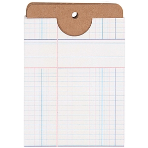 RICO Design набор тегов прямоугольных из крафт-бумаги в пакете, 6 шт