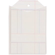 RICO Design набор тегов прямоугольных из белой бумаги в пакете 6 шт.