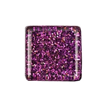 RICO Design плитка мозаичная фиолетовая глиттер 10х10х4 мм 185г