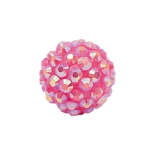RICO Design бусина из стразов Okimono Ball розовая D 17мм