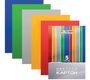 Цветной картон, А4, металлизированный, 5 цветов, HATBER "Creative", 195х280 мм, 5Кц4мт 14321, N196052