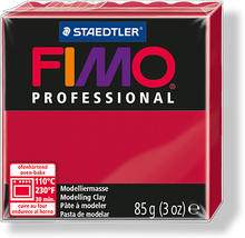 Глина для лепки FIMO professional, 85 г, цвет: пунцовый