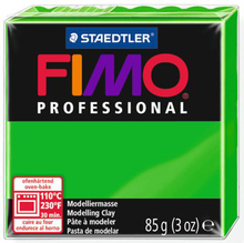 Глина для лепки FIMO professional, 85 г, цвет: ярко-зеленый, 8004-5