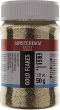 Royal Talens Глиттер Amsterdam (131) золотые блески 50гр