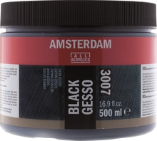 Royal Talens Грунт Gesso Armsterdam (3007) черный 500мл