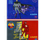 Альбом для рисования, А4, 210х297 мм, 40 л, скоба, 100 г/м2, картон мелованный, DC COMICS, 2 дизайна