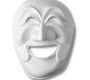 MEYCO маска из папье-маше масленица 17,5х23 см